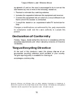 Preview for 14 page of Targus AMW14EU User Manual