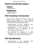 Предварительный просмотр 17 страницы Targus AMW14EU User Manual