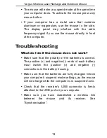 Preview for 13 page of Targus AMW15EU User Manual