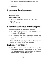 Preview for 37 page of Targus AMW15EU User Manual