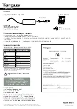 Targus APA31US Quick Start preview