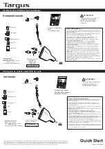 Preview for 4 page of Targus APD046EU Quick Start Manual