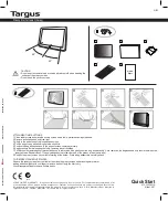 Preview for 1 page of Targus AST Manual