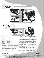 Предварительный просмотр 2 страницы Targus AWE01US Quick Start Manual