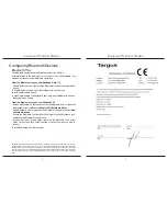 Preview for 5 page of Targus Bluetooth 4.0 adapter User Manual