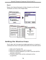 Preview for 16 page of Targus Bluetooth Thumbpad for Smartphones, PDAs and Pocket PCs User Manual