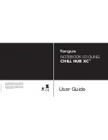 Предварительный просмотр 1 страницы Targus CHILL HUB XC AWE20EU User Manual