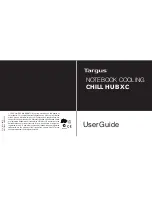 Targus CHILL HUB XC User Giude preview