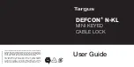 Предварительный просмотр 1 страницы Targus DEFCON N-KL User Manual