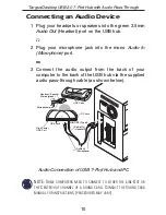 Preview for 10 page of Targus desktop USB 2.0
7-port hub
with audio pass-through User Manual