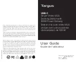 Targus DOCK417 User Manual preview