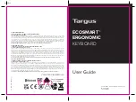 Targus ECOSMART ERGONOMIC AKB871 User Manual preview