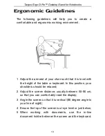 Preview for 13 page of Targus Ergo D-Pro Manual