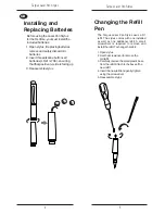 Предварительный просмотр 3 страницы Targus LASER PEN User Manual