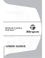 Предварительный просмотр 1 страницы Targus NETBOOK COOLING CHILL MAT User Manual