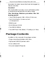 Preview for 4 page of Targus NOTEBOOK DOCKING station with video User Manual