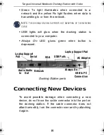 Preview for 8 page of Targus NOTEBOOK DOCKING station with video User Manual