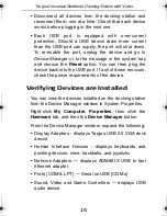 Preview for 15 page of Targus NOTEBOOK DOCKING station with video User Manual