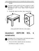 Предварительный просмотр 25 страницы Targus NOTEBOOK SECURITY DEFCON SCL User Manual