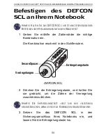 Предварительный просмотр 34 страницы Targus NOTEBOOK SECURITY DEFCON SCL User Manual