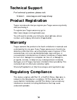 Preview for 14 page of Targus PA075U User Manual