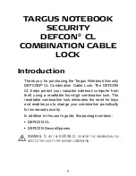 Preview for 5 page of Targus PA410E User Manual