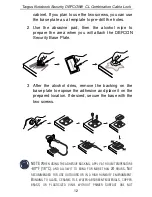 Preview for 12 page of Targus PA410E User Manual