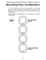 Предварительный просмотр 14 страницы Targus PA410E User Manual