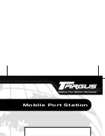 Targus PAEPR090U User Manual preview