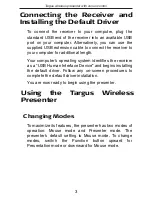 Preview for 4 page of Targus PAUM30U User Manual