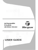 Targus Rechargeable 5-Button Wireless Mouse User Manual preview