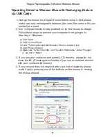 Preview for 7 page of Targus Rechargeable 5-Button Wireless Mouse User Manual