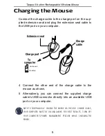 Preview for 6 page of Targus Rechargeable Wireless Notebook Mouse User Manual