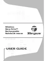 Preview for 1 page of Targus Stow-N-G User Manual