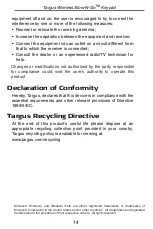 Preview for 14 page of Targus Stow-N-Go AKP01EU User Manual