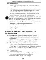 Preview for 26 page of Targus Ultra-Mini Ultra-Mini Bluetooth 2.0 Adapter with DER User Manual