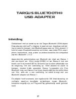 Preview for 38 page of Targus Ultra-Mini Ultra-Mini Bluetooth 2.0 Adapter with... User Manual