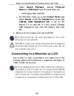 Preview for 11 page of Targus Universal Notebook Docking Station with Video... User Manual