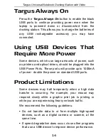 Preview for 14 page of Targus Universal Notebook Docking Station with Video... User Manual