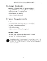 Preview for 4 page of Targus USB 2.0 LATPOP DOCKING STATION User Manual