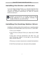 Preview for 5 page of Targus USB 2.0 LATPOP DOCKING STATION User Manual