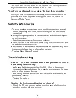 Preview for 8 page of Targus Voice Recording Presenter with Laser Pointer User Manual