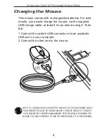 Preview for 5 page of Targus Wireless laser Stow-N-Go Rechargeable Notebook Mouse User Manual