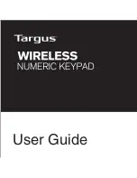 Targus WIRELESS User Manual preview
