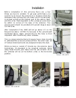 Preview for 3 page of Tarheel Antennas 400A Instruction Manual