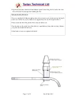 Preview for 15 page of Tarlan Technical Little Cracker Installation Manual