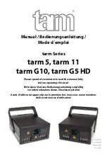 Tarm 11 Manual предпросмотр