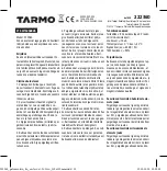 Preview for 13 page of Tarmo 222360 Manual