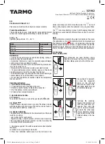 Preview for 5 page of Tarmo 321962 Quick Start Manual