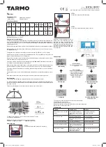 Preview for 3 page of Tarmo 325736 Quick Start Manual